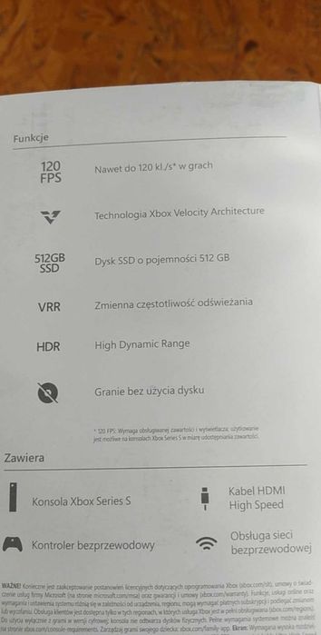 Xbox series s +2 pady