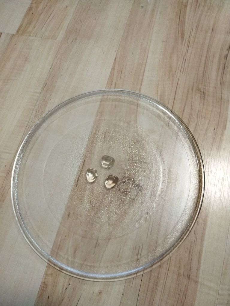Talerz obrotowy do mikrofalówki 25 cm z rolkami