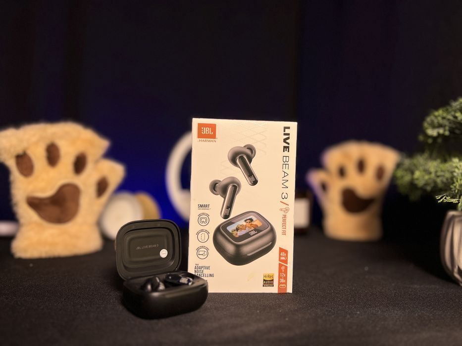 Бездротові навушники JBL Live Beam 3 із сенсорним екраном