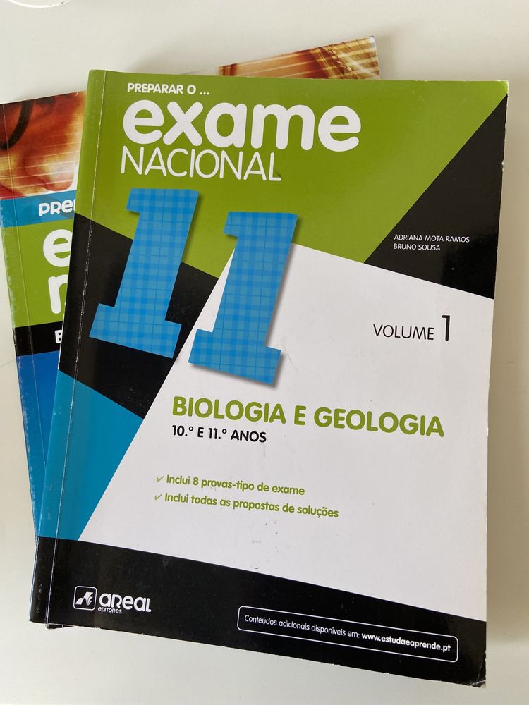 Livro de preparação de exame Biologia e Geologia