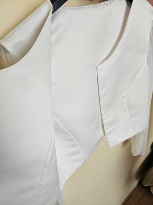Bolerko ślubne nowe Amelia fashion białe