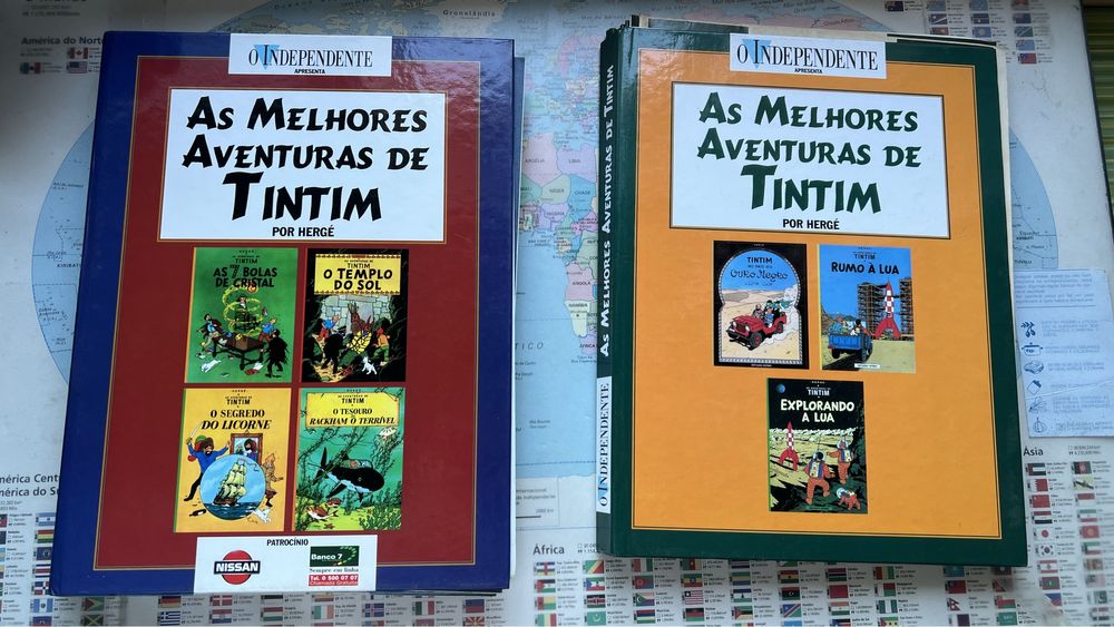 Revistas de banda desenhada “As melhores Aventuras de TinTin”