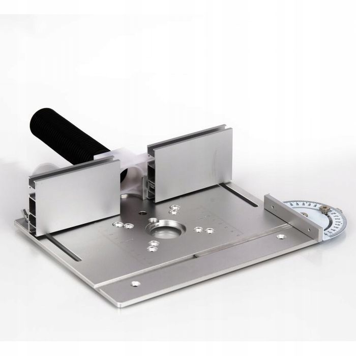 Płyta Blat Wkładkowa Do Stołu Frezarki Z Prowadnicą Płytka Aluminiowa