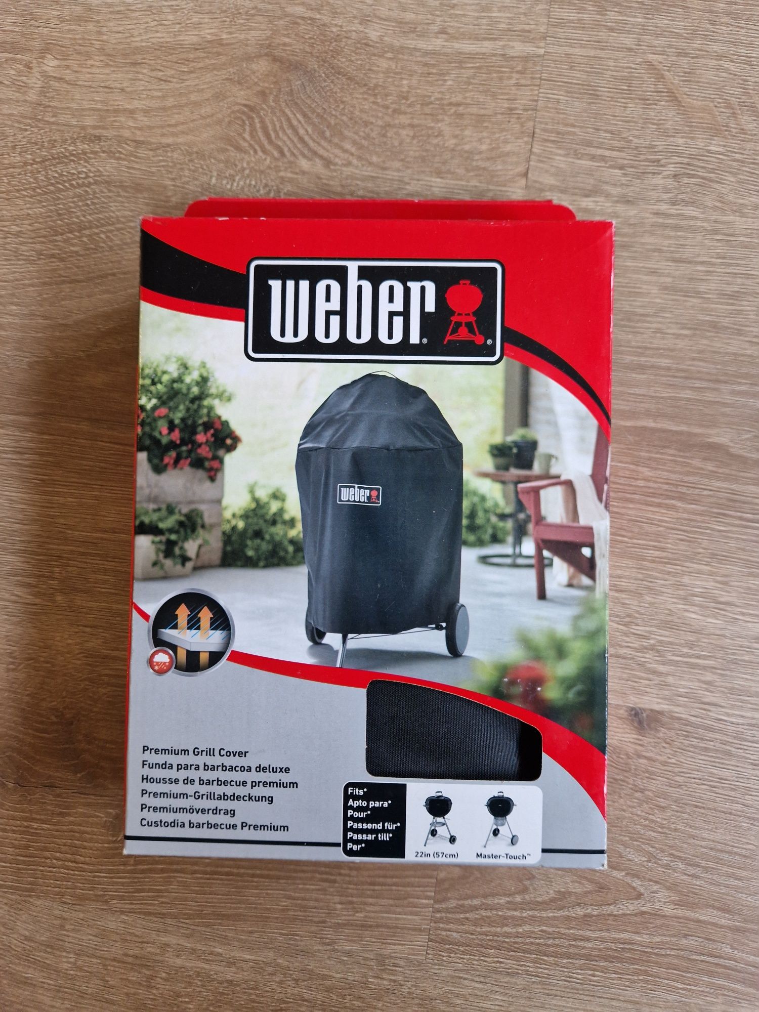 Capa Weber Premium para Churrasqueira 57cm (Nova, Original)