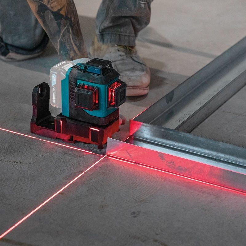 poziomica liniowa laser krzyżowy Makita CXT 12VMAX 360° (hilti bosch)