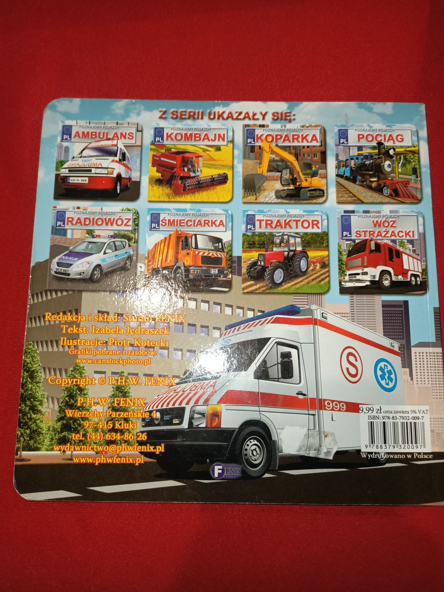 Poznajemy pojazdy Ambulans całokartonowa
