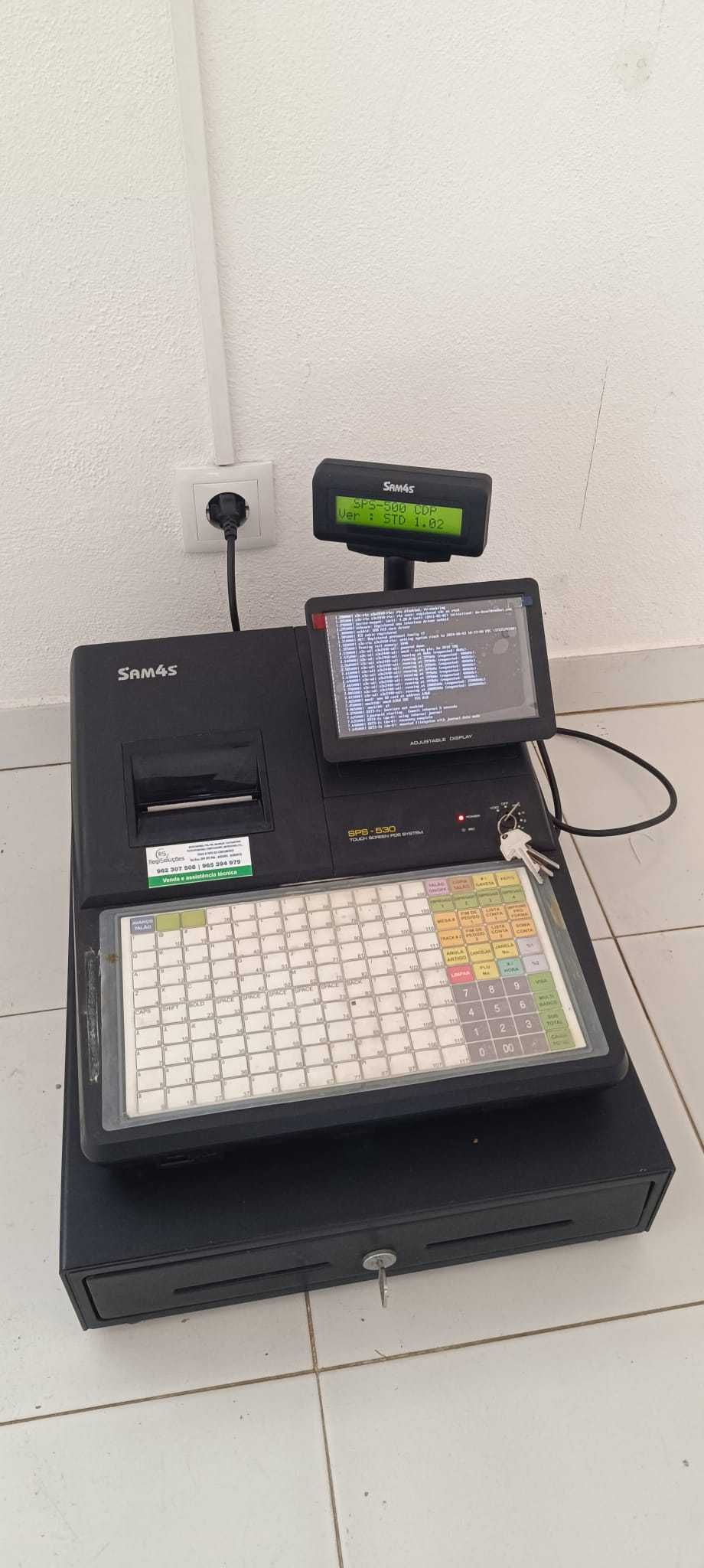 Registadora SAM 4S   SPS530 Touch screen POS system,