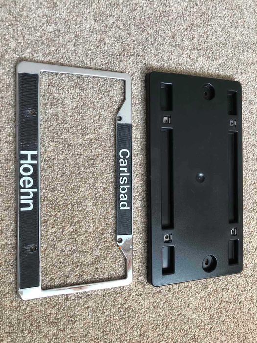 Накладка декоративная на номер ауди USA