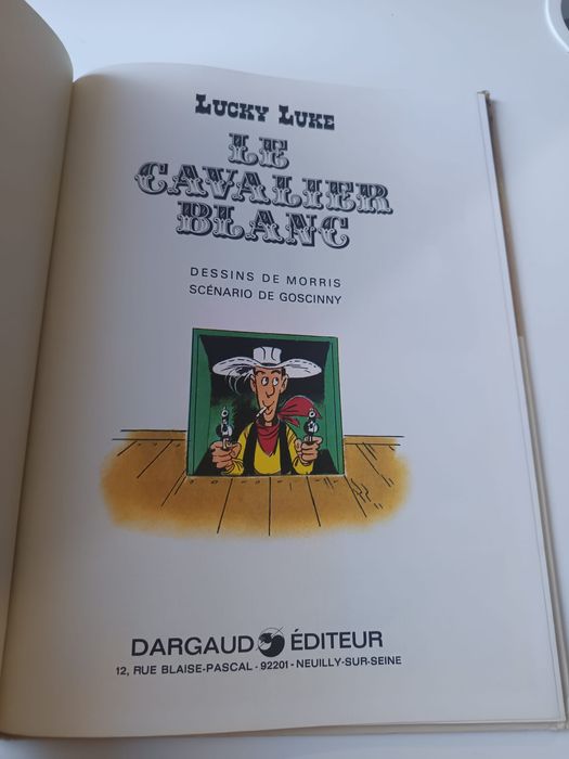 Lucky luke le chevalier blanc