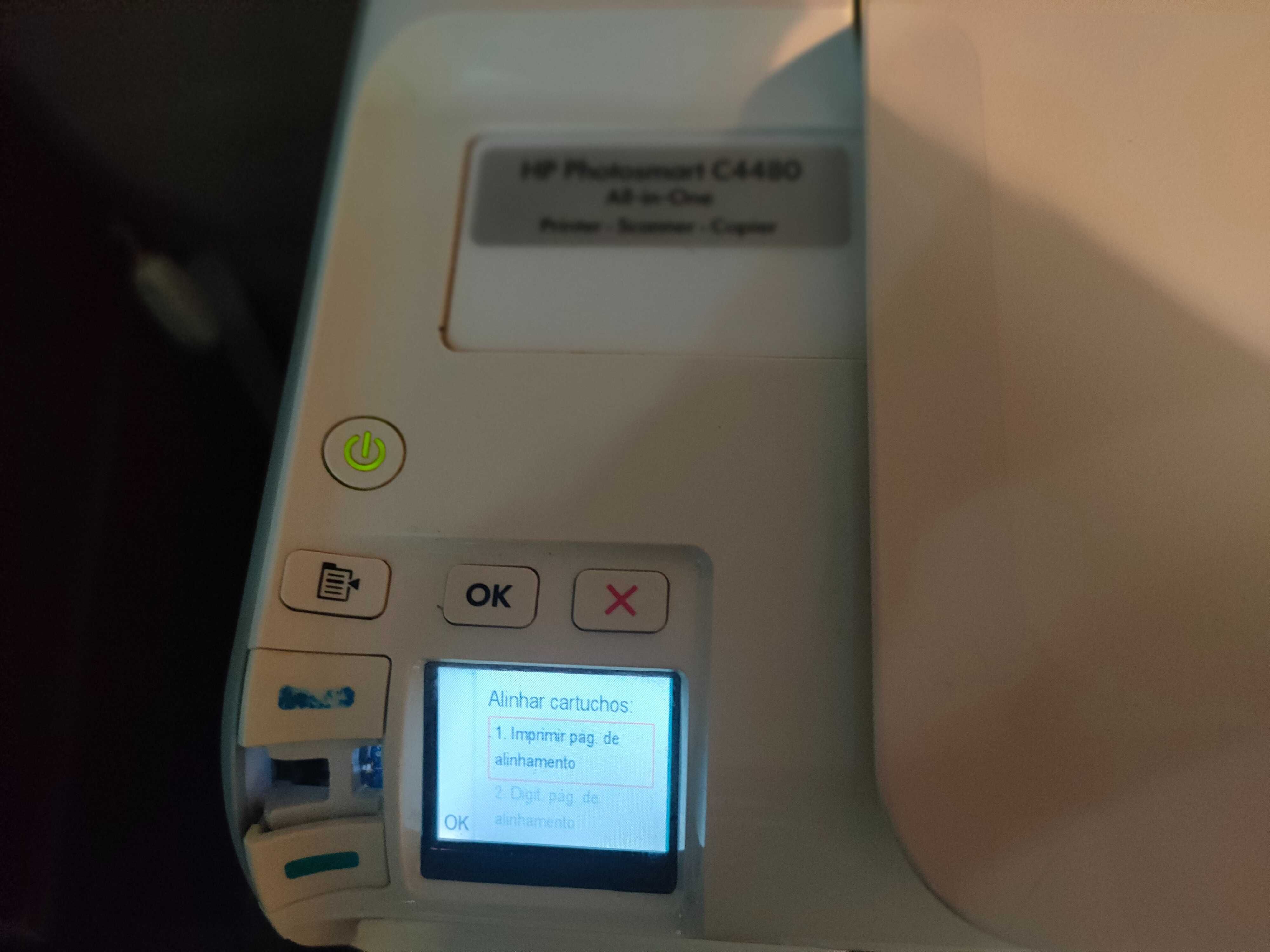 Impressora e Scanners Hhotosmart C4480 All-in- One