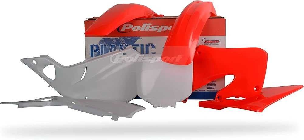 Kit de plasticos Polisport Honda CR125 de98 a 99 CR250 d 97a99 Cor OEM