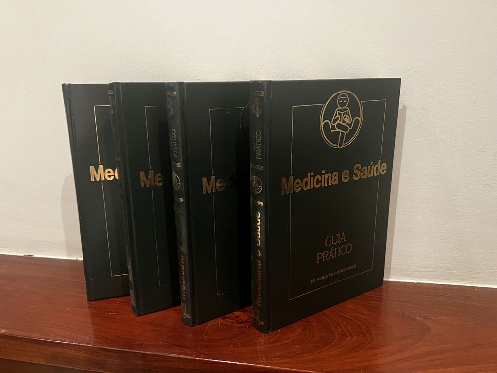 Conjunto livros Medicina e Saúde