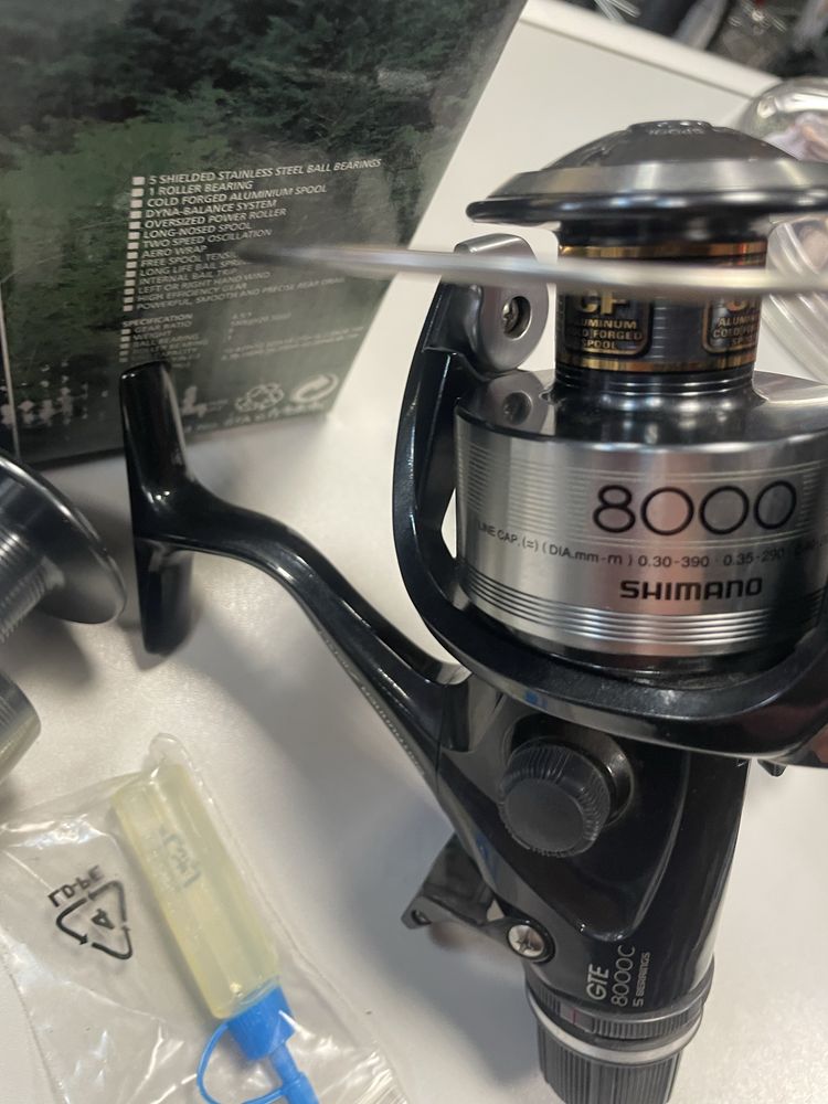 Kołowrotek shimano baitrunner AERO GTE 8000C fabrycznie nowy rarytas