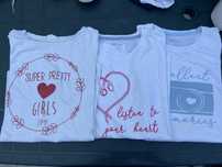 T-shirts manga comprida menina