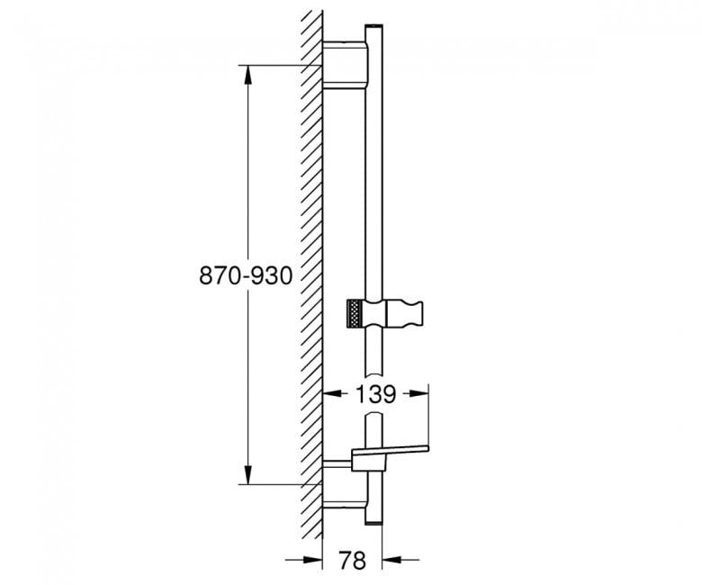 Продам золоту душову стойку Grohe 26603GN0