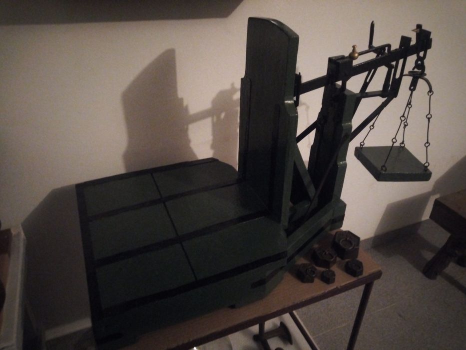 Balança decimal antiga