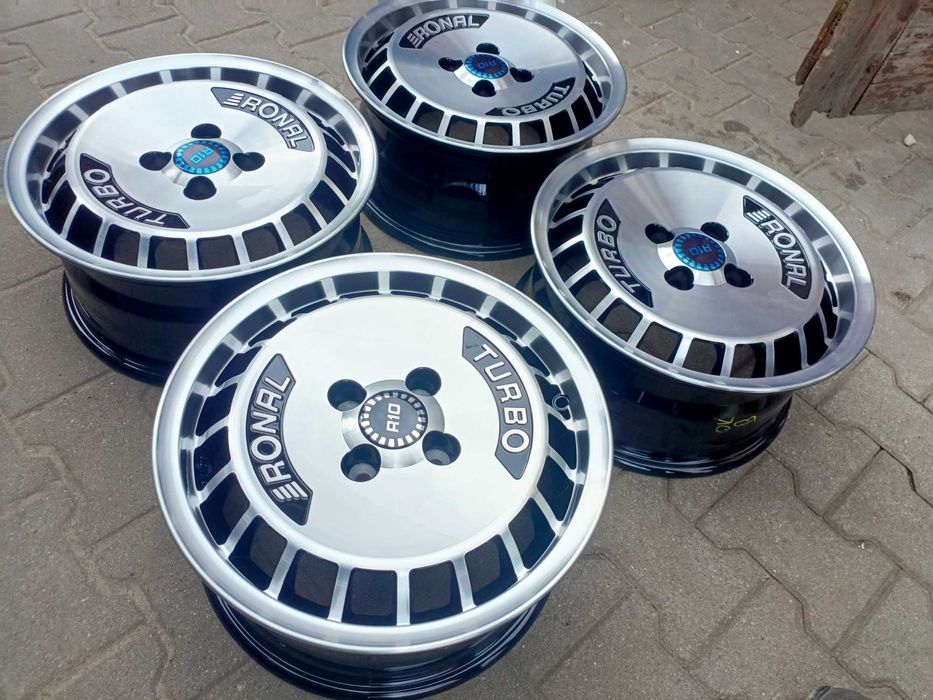 NOWE felgi aluminiowe Ronal 4x100 et37 7jx15 Opel vw Audi Toyota Mazda