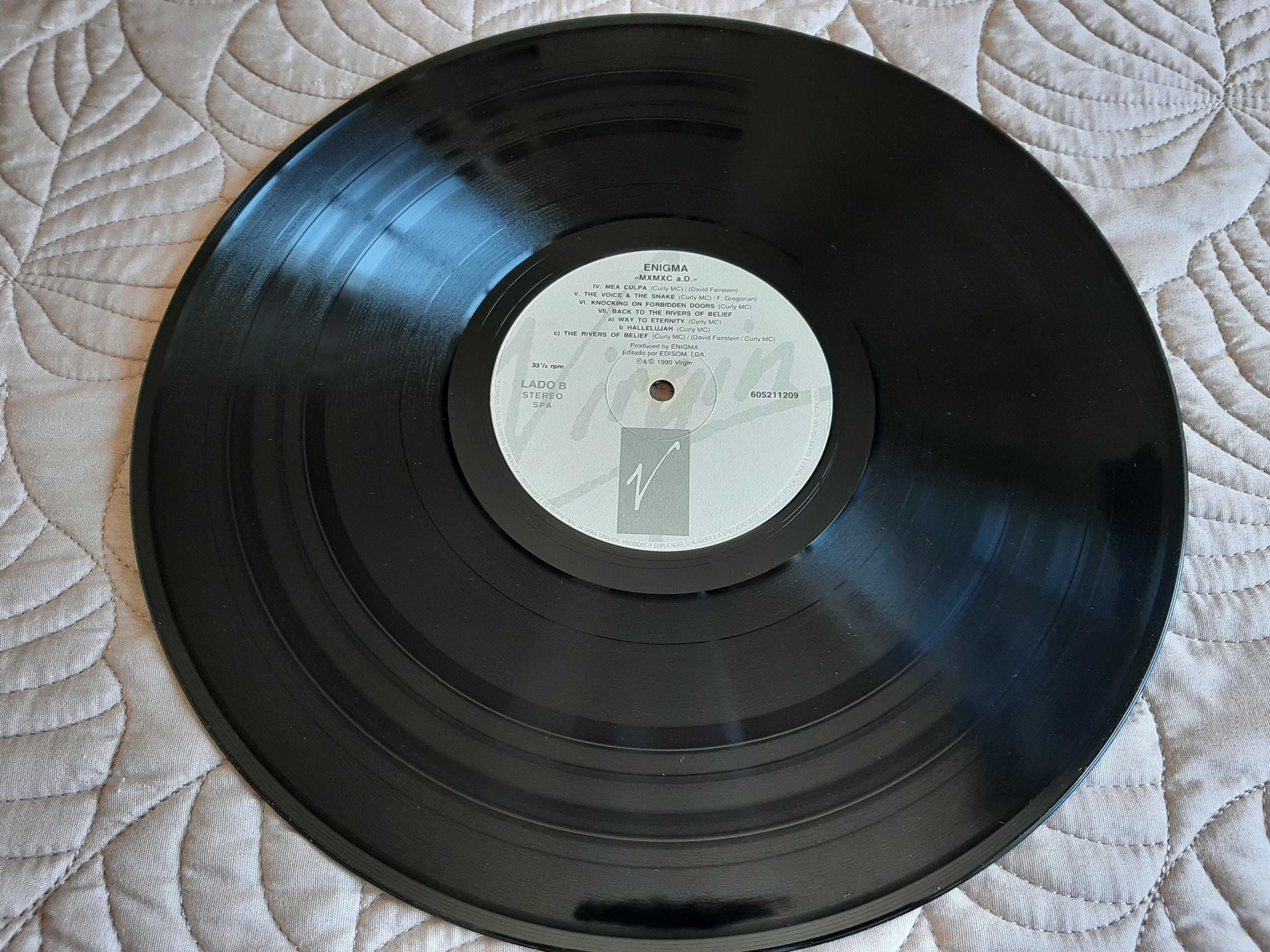 Enigma - MCMXC a.D. - Portugal - Vinil Lp