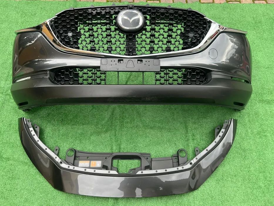 MAZDA CX-30 CX30 CX 30 Kompletny przedni zderzak w kolor 46G Machine grey kamera znaczek blenda