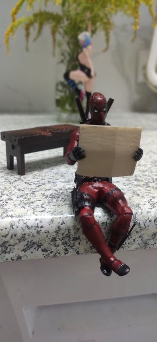 Дедпул Deadpool Marvel фигурка Марвел ручная работа