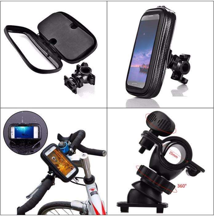 Bolsa Telemóvel/GPS Impermeável - Bicicleta ou Mota - ARTIGO NOVO