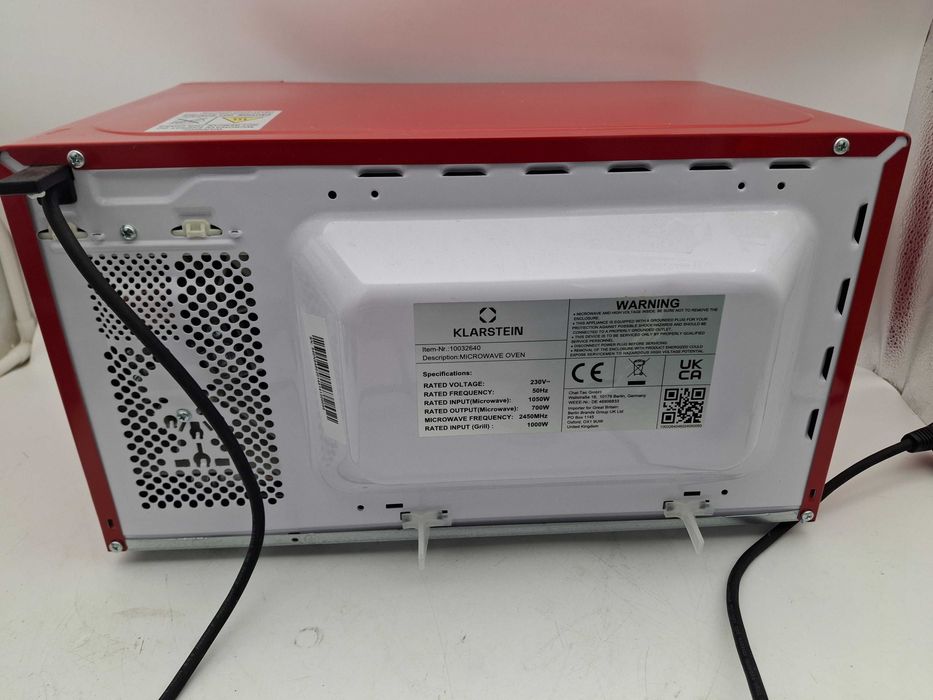 Kuchenka mikrofalowa wolnostojąca Klarstein Caroline JAK NOWA!