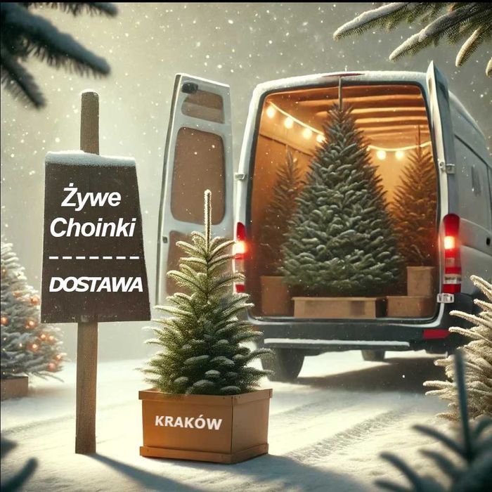 Żywe Choinki z Dostawą do domu!