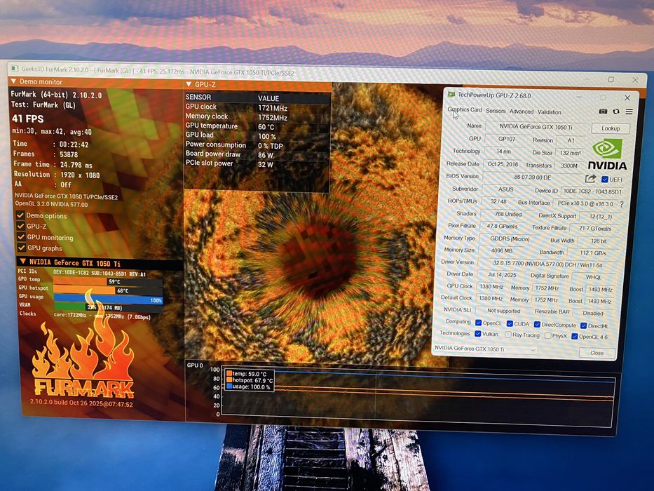 Видеокарта ASUS ROG STRIX GTX 1050 Ti 4GB