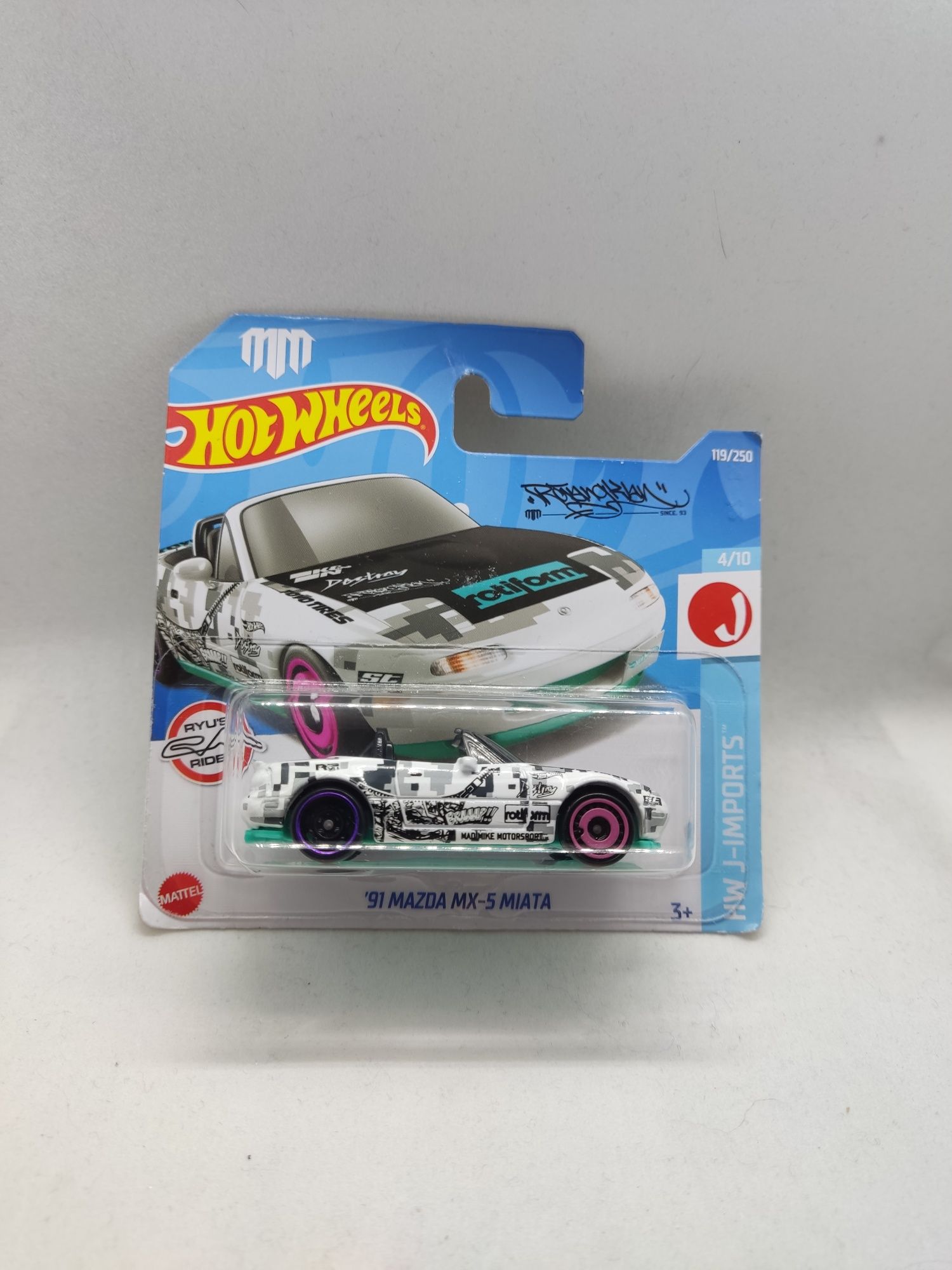 Hot wheels '91 mazda mx-5 miata