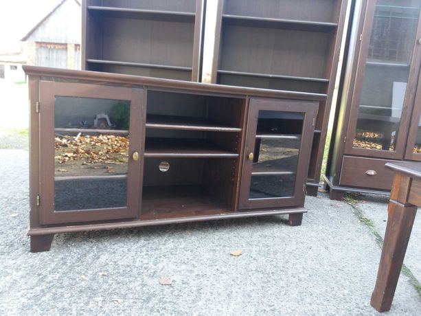 IKEA Markor komoda-kredens,ciemny mahoń,138x52x73 cm-dostawa gratis