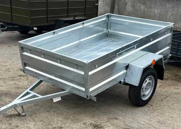 Оцинкований підсиленний причiп від виробника. Доставкатрозтермінування