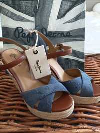 Sandálias Espadrillas Pepe Jeans novas