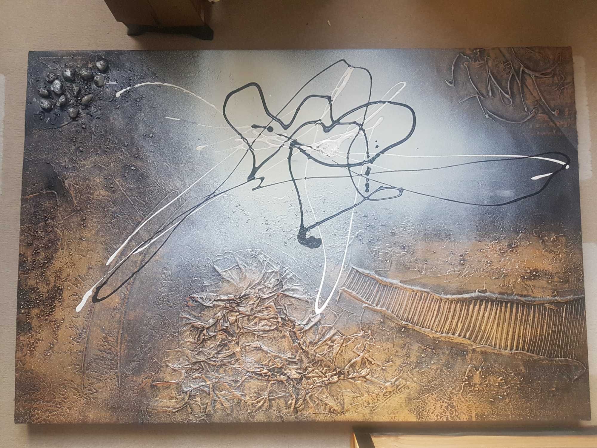 Quadro pintado à mão