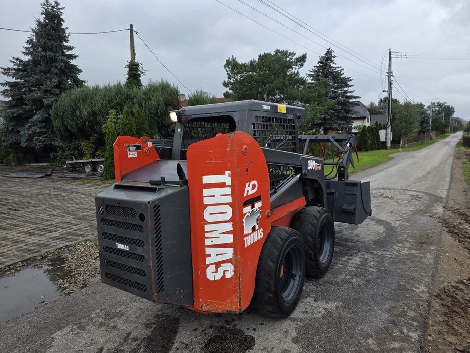 Ładowarka Bobcat Thomas 153S  Mini ładowarka  Łyżko krokodyl
