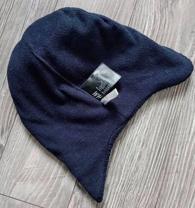 Wełniana czapka dziecięca ocieplana unisex 4/8lat H&M