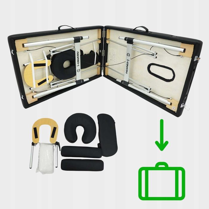 PROFESJONALNE Wielofunkcyjne łóżko do rzęs kosmetyczne CERTYFIKAT