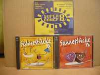 Wyprzedaż 3 podwójne składanki CD z muzyką z lat 90-tych. 6 x CD.