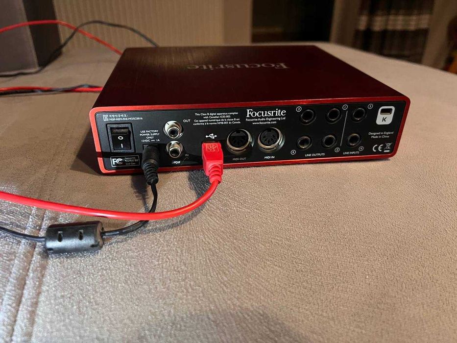 Звукова карта Focusrite Scarlett 6I6  2gen