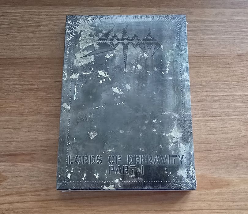 Sodom Lords Of Depravity Pt. 1 2xDVD *NOWE* Slipcase Steamhammer Folia