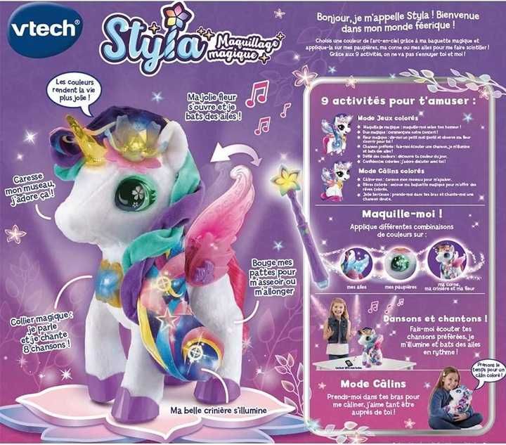 VTECH - Styla,Jednorożec,zabawka interaktywna j.fr