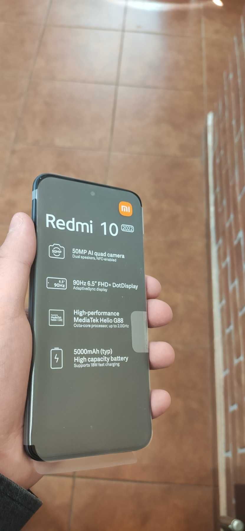 Xiaomi Redmi 10 4/128Gb, Carbon Gray NFC 2022 EU !!!Open Box!!!
