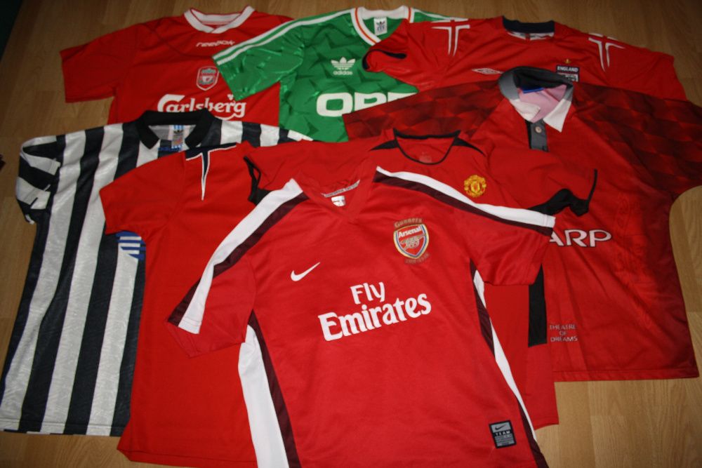 2002/04 Manchester United Vodafone Nike koszulka piłkarska klubowa
