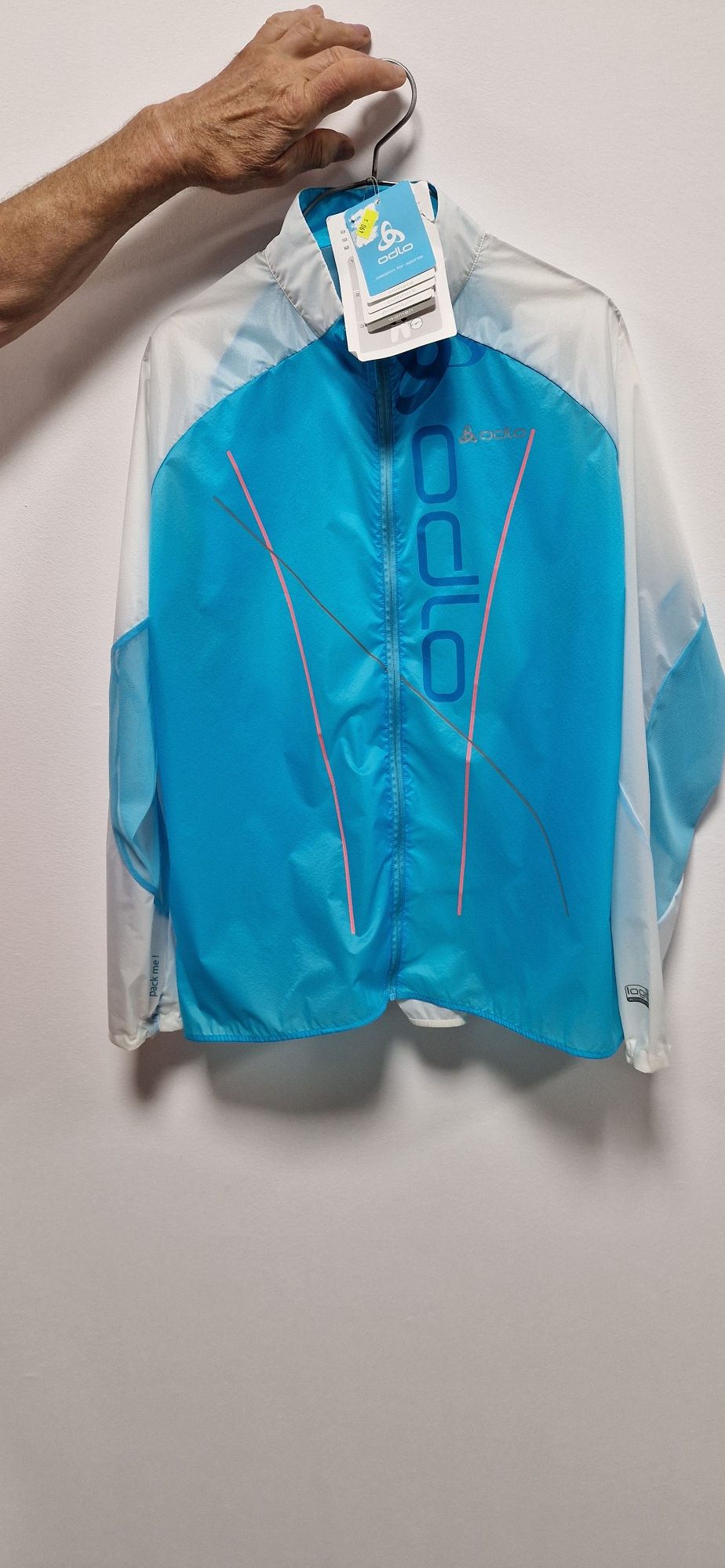 ODLO kurtka przeciwwiatrowa bieganie rower  XL nowa