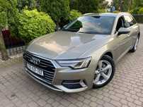 Audi A6 2.0 TDI 204KM! 99.000KM! MATRIX LED Kamery 360 Pół Skóra + Alcantara