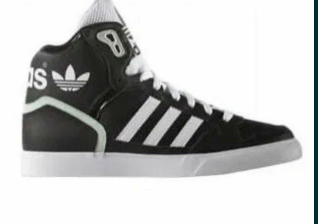 Adidasy extraball rozm 40 wysokie skorzane firma adidas stan idealny