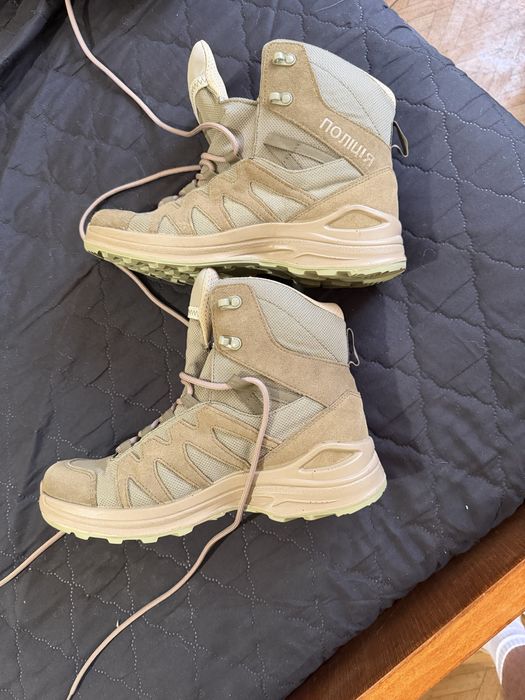 Берцы полиция (хаки)