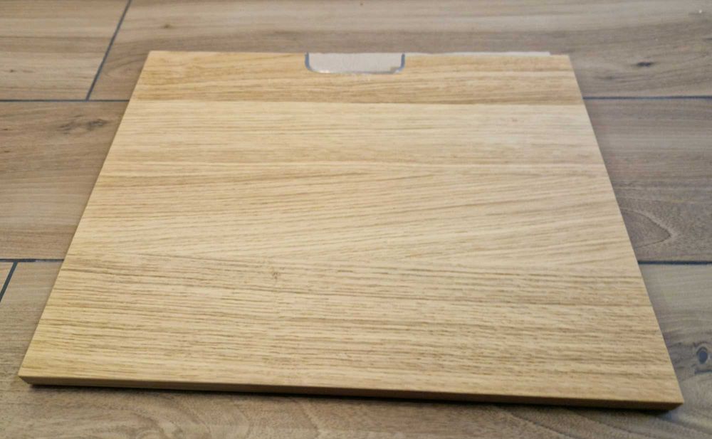 Nowy Front Ikea STALL Szafka na buty, 4 przegrody, okleina dębowa