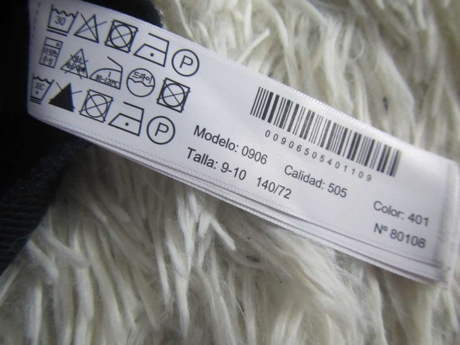 Massimo Dutti.. Dziecięcy, elegancki, granatowy sweterek. 9-10 lat.