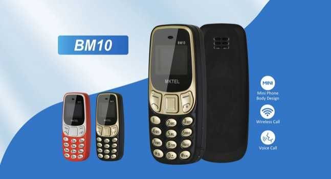 Маленький Мобильный ТЕЛЕФОН BM 10 Изменение голоса Новый Акция