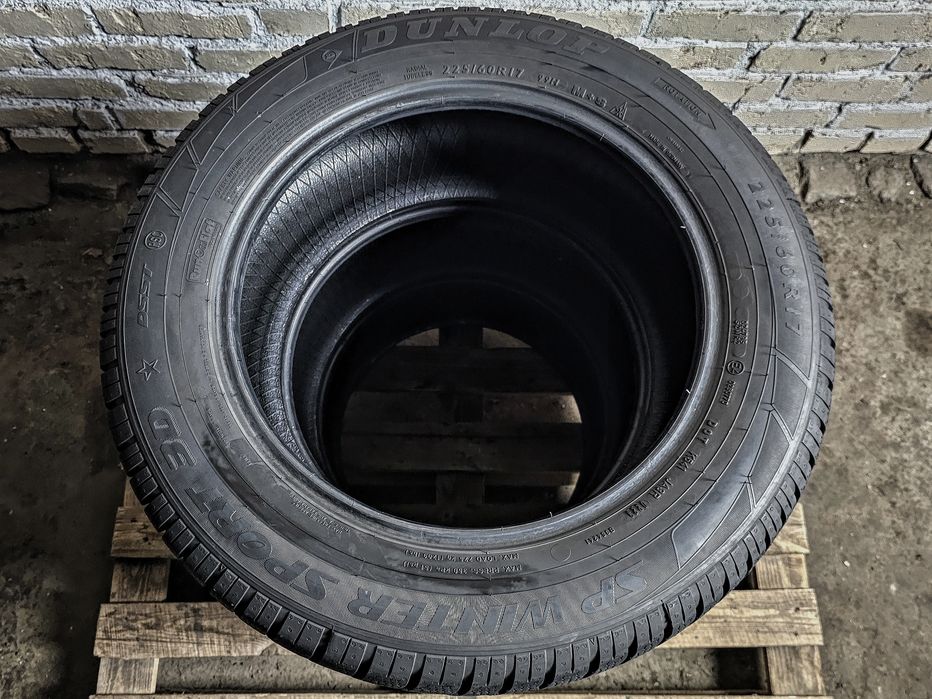 225/60r17 Dunlop | 2023 | 8mm | Germany | Преміум зимові шини/Як нові
